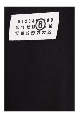 Black cotton T-shirt MM6 MAISON MARGIELA | SH0GC0032S24312900